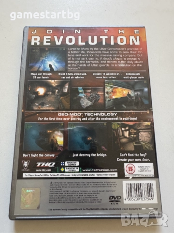 Red faction за PS2, снимка 2 - Игри за PlayStation - 51619013