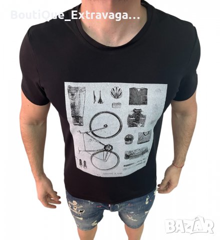 Мъжка тениска Armani Jeans Retro !!!