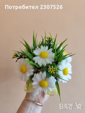 Маргаритки , снимка 6 - Декорация за дома - 53497344
