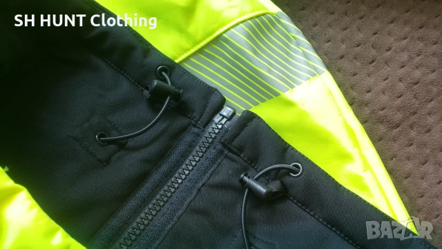 Helly Hansen 74272 ICU Hi Vis Class 3 Softshell Stretch Jacket / Vest размер XL еластично яке W4-336, снимка 14 - Якета - 52037486