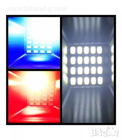 ПРЕНОСИМ АКУМУЛАТОРЕН LED ПРОЖЕКТОР 100W - код 204, снимка 9 - Прожектори - 33963170