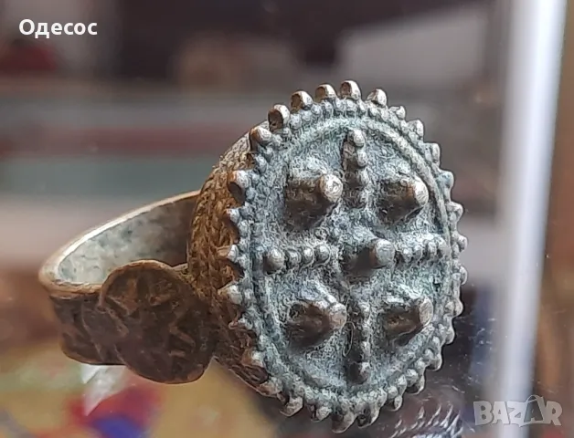 Старинен Възрожденски пръстен, снимка 5 - Антикварни и старинни предмети - 47296024