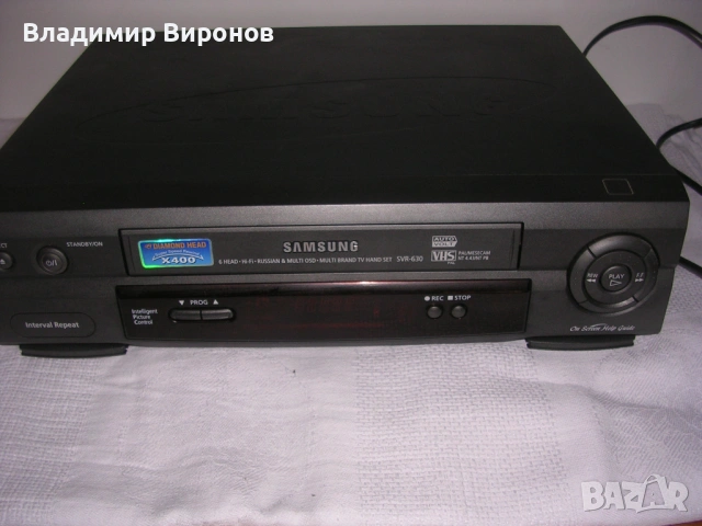Касетен видeомагнитофон SAMSUNG SVR-630