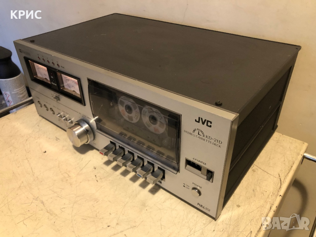 JVC KD-21D stereo cassette deck, снимка 5 - Декове - 44684268