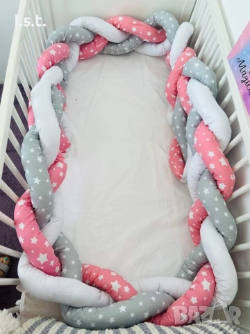 Обиколник плитка, снимка 3 - Спално бельо и завивки - 51565535