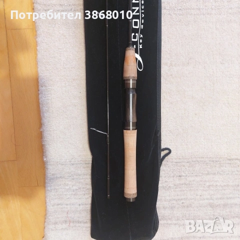 Спининг въдица Jackall T-Connection stream 5'6, снимка 2 - Въдици - 53263412