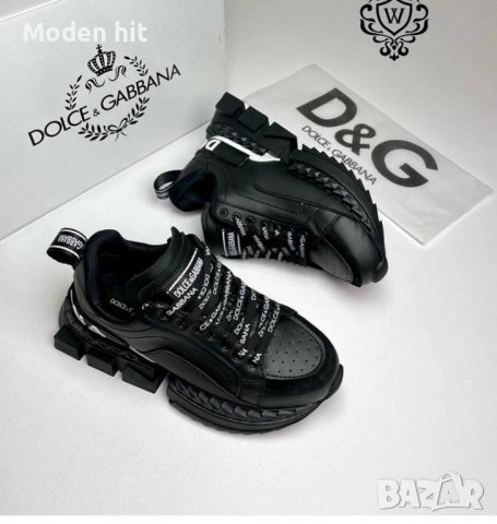 Dolce&Gabbana унисекс сникърси реплика висок клас, снимка 2 - Маратонки - 38641989