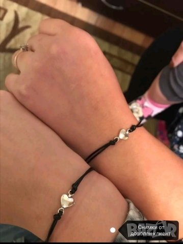 Комплект гривни със сърца за двойки за подарък , снимка 6 - Други - 41782165