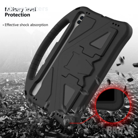 Samsung Galaxy Tab S9 SM-X716 EVA Удароустойчив Калъф и Протектор, снимка 7 - Калъфи, кейсове - 51126557