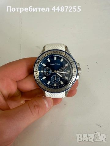 Часовник Nautica в перфектно състояние в гаранция, снимка 3 - Мъжки - 52386360