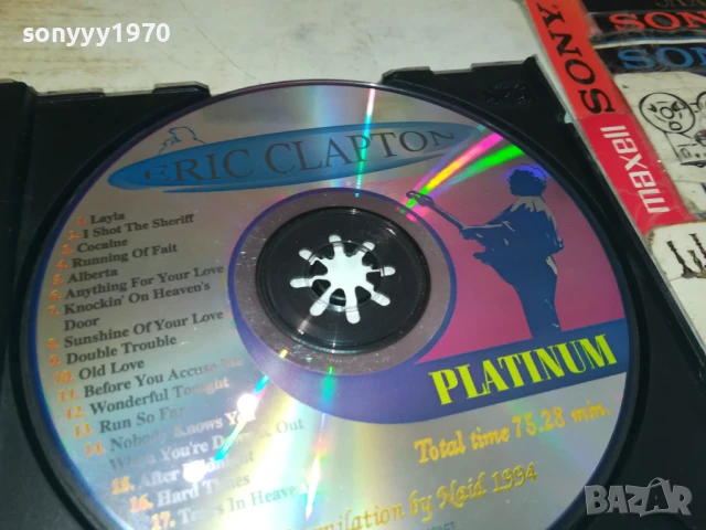 ERIC CLAPTON PLATINUM CD 0708251505, снимка 16 - CD дискове - 51286382