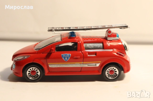 1:43 DEL PRADO PEUGEOT КАМИОН ПОЖАРНА КОЛИЧКА МОДЕЛ