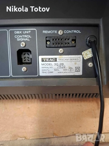 Продава се ролков магнетофон TEAC TASCAM SERIES 32-2B. , снимка 9 - Други - 53612119