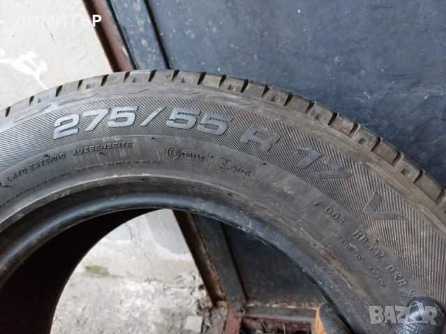 2 бр.летни гуми Michelin 275 55 17 Цената е за брой!, снимка 7 - Гуми и джанти - 44293517