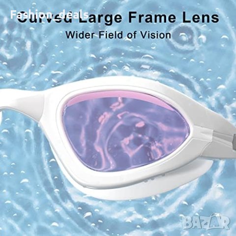 Нови Очила UV защита за плуване за възрастни 180-градусово зрение Плаж Басейн Море, снимка 4 - Водни спортове - 41875682