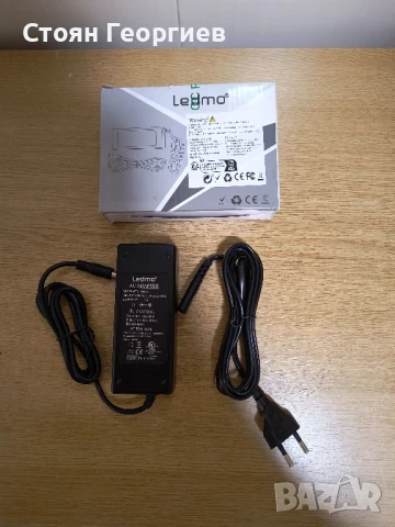 AC Adapter Power Supply LEDMO 12V 5A 60W HTY-1200500, снимка 1