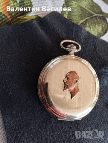 Джобен позлатен часовник с монограми Фердинанд , снимка 8 - Антикварни и старинни предмети - 52024293