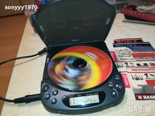 PHILIPS AZ 6846 CD DISCMAN/WALKMAN-ВНОС SWISS 2704252020, снимка 2 - Радиокасетофони, транзистори - 50059463