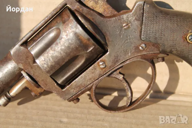 Белгийски револвер ''Булдог'', снимка 10 - Колекции - 49404919