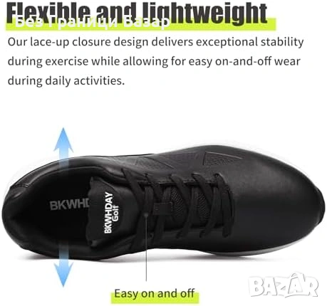 Нови игра Голф обувки за мъже с добро сцепление леки и удобни 43 номер, снимка 5 - Маратонки - 53745972