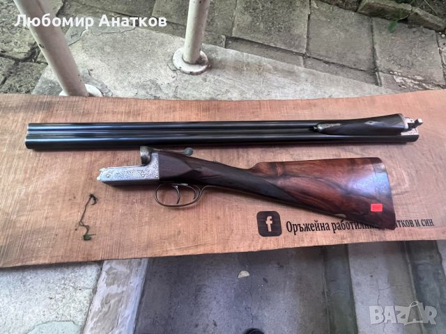 Английска успоредка 12калибър, снимка 3 - Ловно оръжие - 41025045