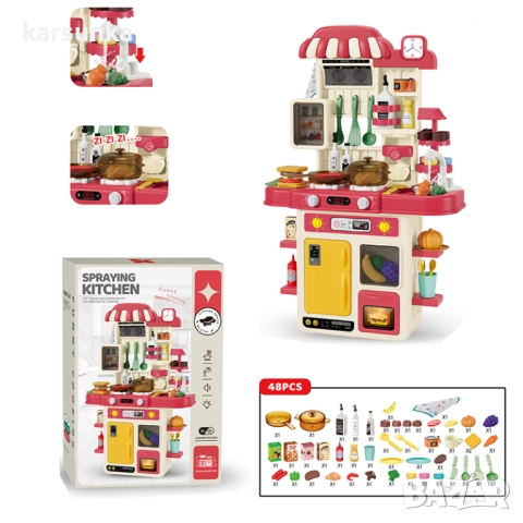 Комплектът съдържащ сглобяема кухня с функции, снимка 2 - Образователни игри - 51916778