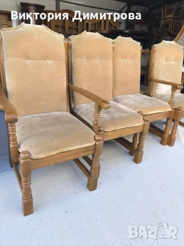 Комплект от 6 трапезни стола 