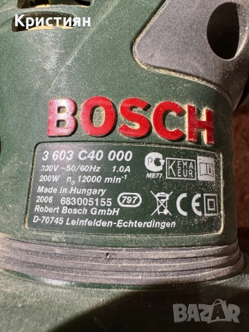 Шлайфове Bosch, Metabo и Black & Decker, снимка 10 - Шлайфмашини - 53726453