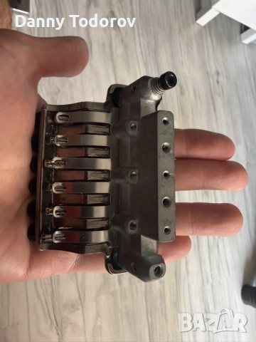 Ibanez Original Edge Tremolo Bridge (Made in Japan / Gotoh) – Cosmo Black + Ръчка, снимка 9 - Китари - 55874291