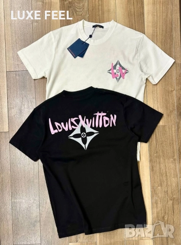 Дамски Памучни Тениски ⚜️ Louis Vuitton , снимка 2 - Тениски - 52974512
