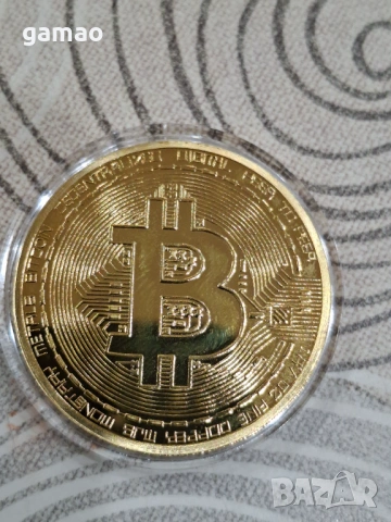 Биткойн монета, снимка 7 - Нумизматика и бонистика - 53359201