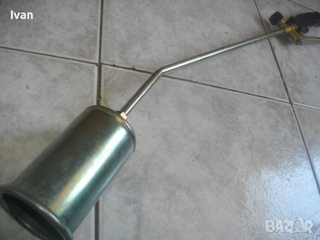 Нова Горелка На Газ Пропан-Бутан За Покриви/Хидроизолации-73см/ф70мм/Бронз Глава/Спусък