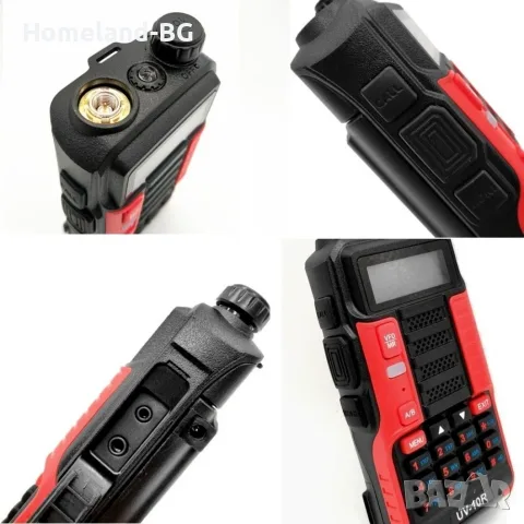 Мощна Радиостанция Baofeng BF UV10R 10W Walkie Talkie VHF UHF Transceiver, снимка 7 - Екипировка - 55837390