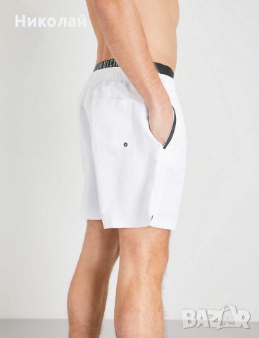 Calvin Klein ID Intense Power Double Waistband Swim Shorts, снимка 17 - Бански - 33994369