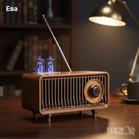 Bluetooth радио колонка AS19 - ретро стил и дизайн