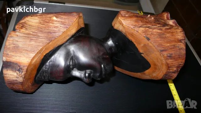 Фигура от Африка, снимка 3 - Антикварни и старинни предмети - 49637856