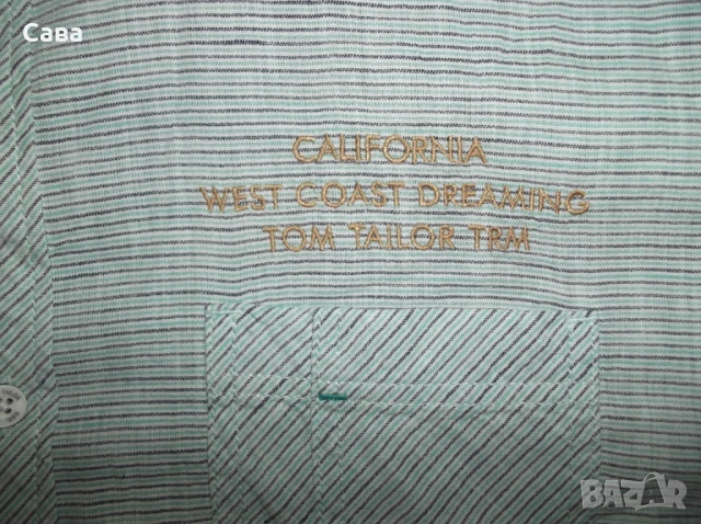 Ризи TOM TAILOR  мъжки,Л, снимка 8 - Ризи - 36973606