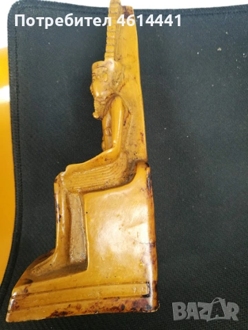 стара статуетка египет, снимка 5 - Антикварни и старинни предмети - 53744076