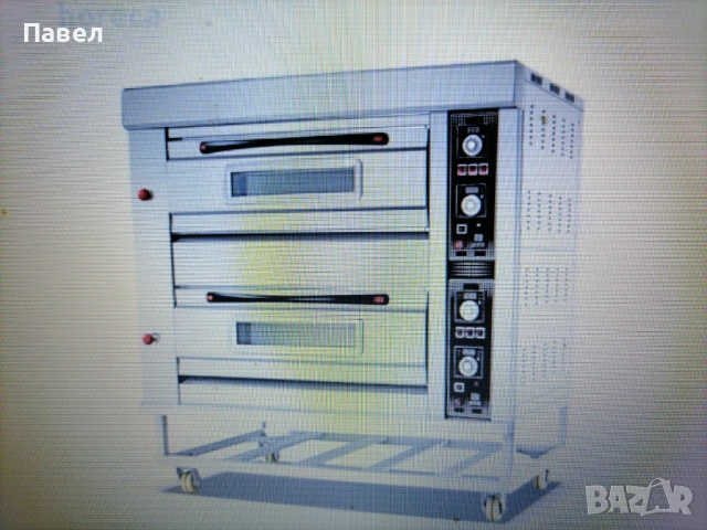 Фурна за пица и закуски за 2бр.или 4бр. тави 60х40см. 