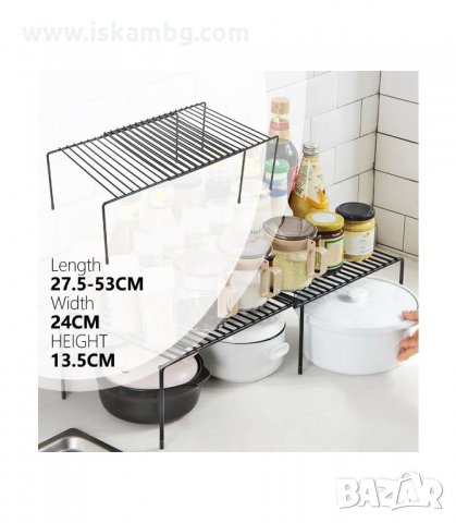 ОРГАНАЙЗЕР ЗА КУХНЕНСКИ ШКАФ, СТАНДАРТЕН И РАЗТЕГАТЕЛЕН - код 2871, снимка 5 - Други - 33911222