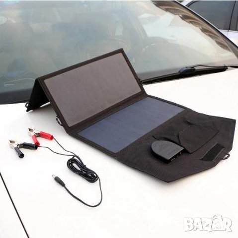 ALLPOWERS™ 18V 21W Сгъваем Соларен Панел SUNPOWER® Слънчев Комплект със Соларни Панели 3х Solar Pads, снимка 8 - Къмпинг осветление - 41310964