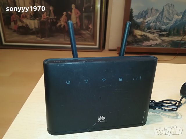 HUAWEI 4G-mtel ROUTER с две черни антени 2908211911