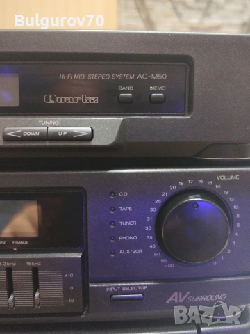 Двукасетъчен с дигитално радио всичко работи по него но му липсват тонколони , снимка 4 - Тонколони - 53664295