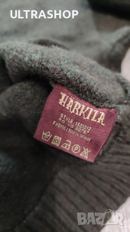 Harkila Мъжки ловен пуловер 100% Вълна, снимка 6 - Пуловери - 52877146