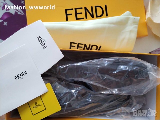 Чехли унисекс fendi 41 реплика, снимка 7 - Чехли - 41906306