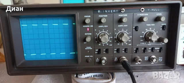 Осцилоскоп Philips PM 3206, снимка 14 - Друга електроника - 55992238