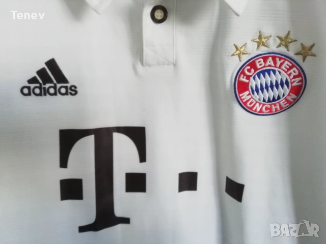 Bayern Munich Lahm Adidas оригинална тениска фланелка екип Байерн Лаам 2013 2014 Away Oktoberfest , снимка 5 - Тениски - 52826355