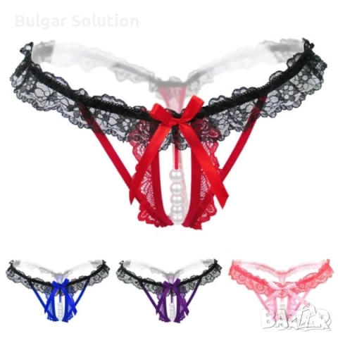 Секси Прашки с Перли, снимка 3 - Бельо - 52597041