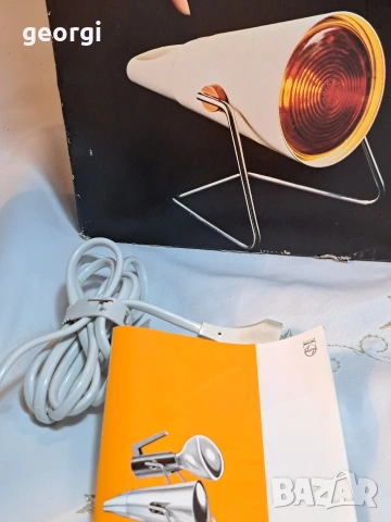 инфрачервена лампа Philips 34/1, снимка 6 - Настолни лампи - 53565454