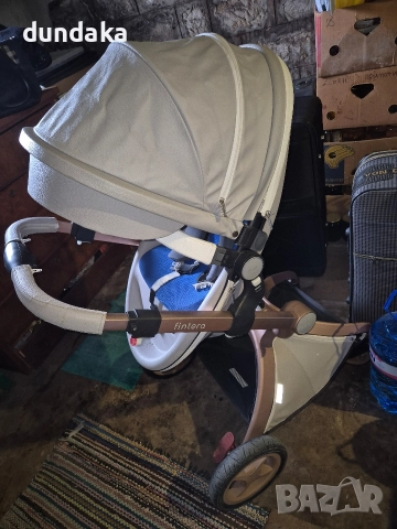 Fintera Deluxe 3в1 Бебешка количка, снимка 3 - Детски колички - 52832672